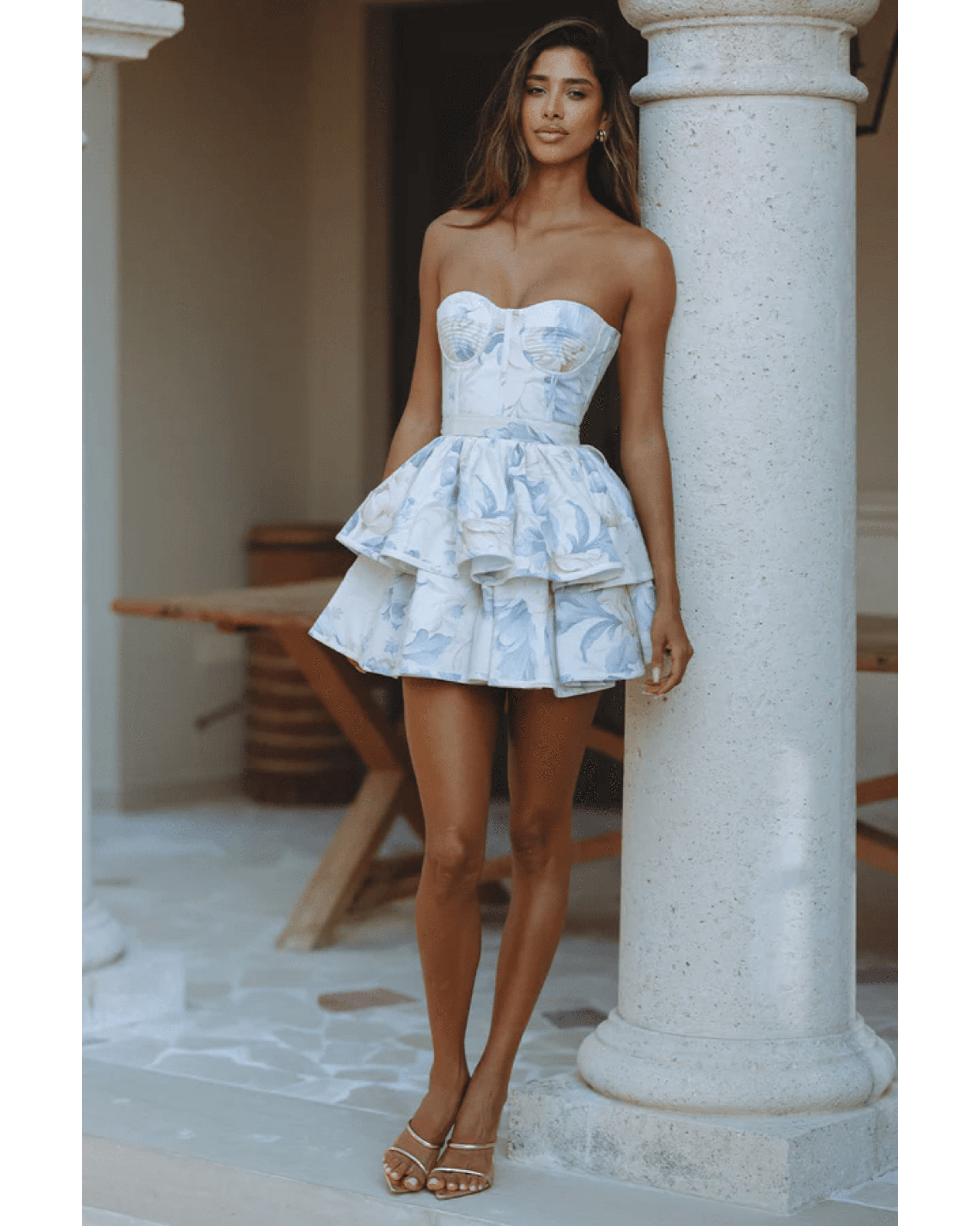 Toulouse Linen Mini Dress - Endless - UAE Rental and Resale for Women's Fashion