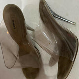 Transparent Mules - Endless - UAE Rental and Resale for Women's Fashion