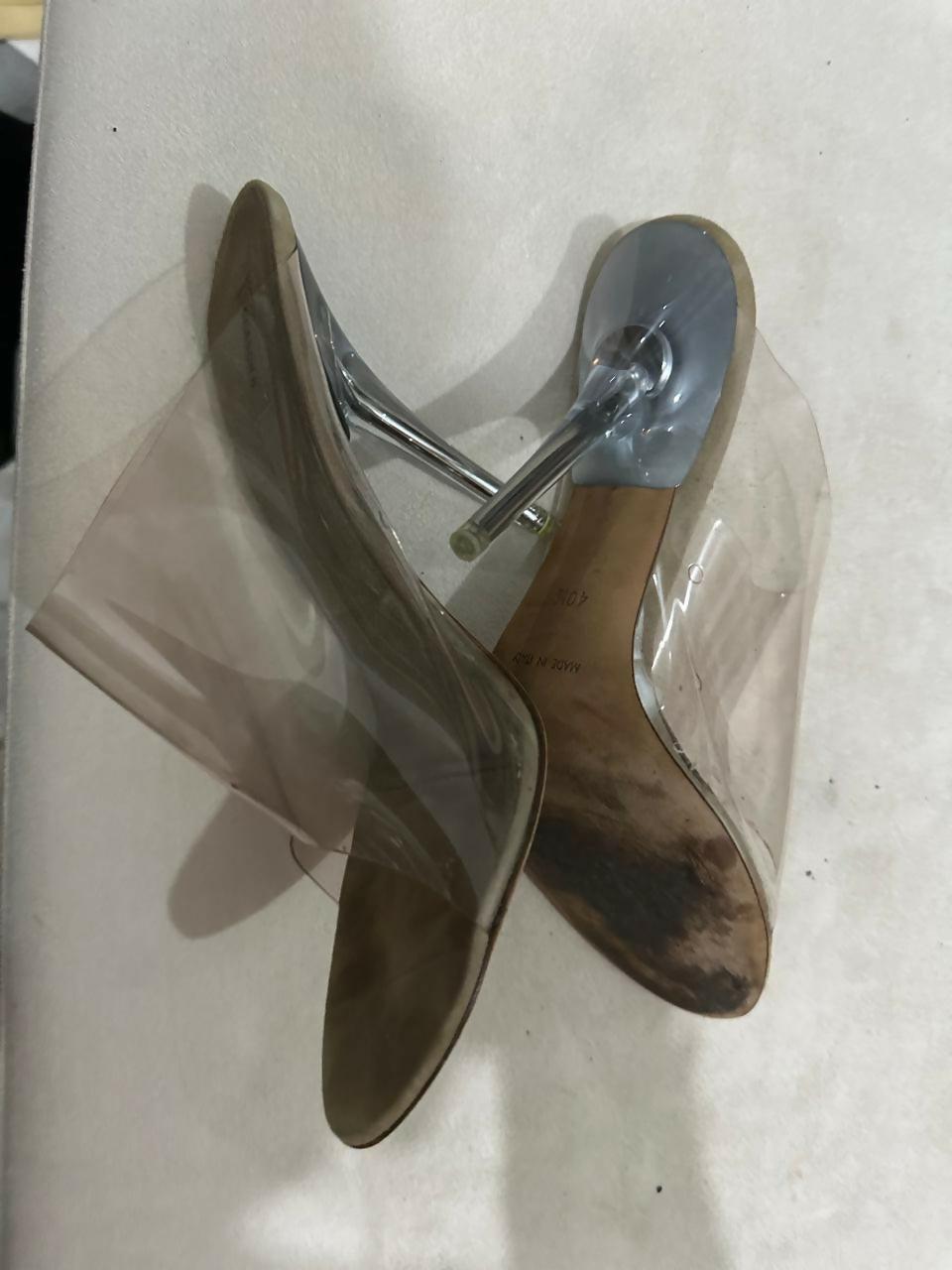 Transparent Mules - Endless - UAE Rental and Resale for Women's Fashion
