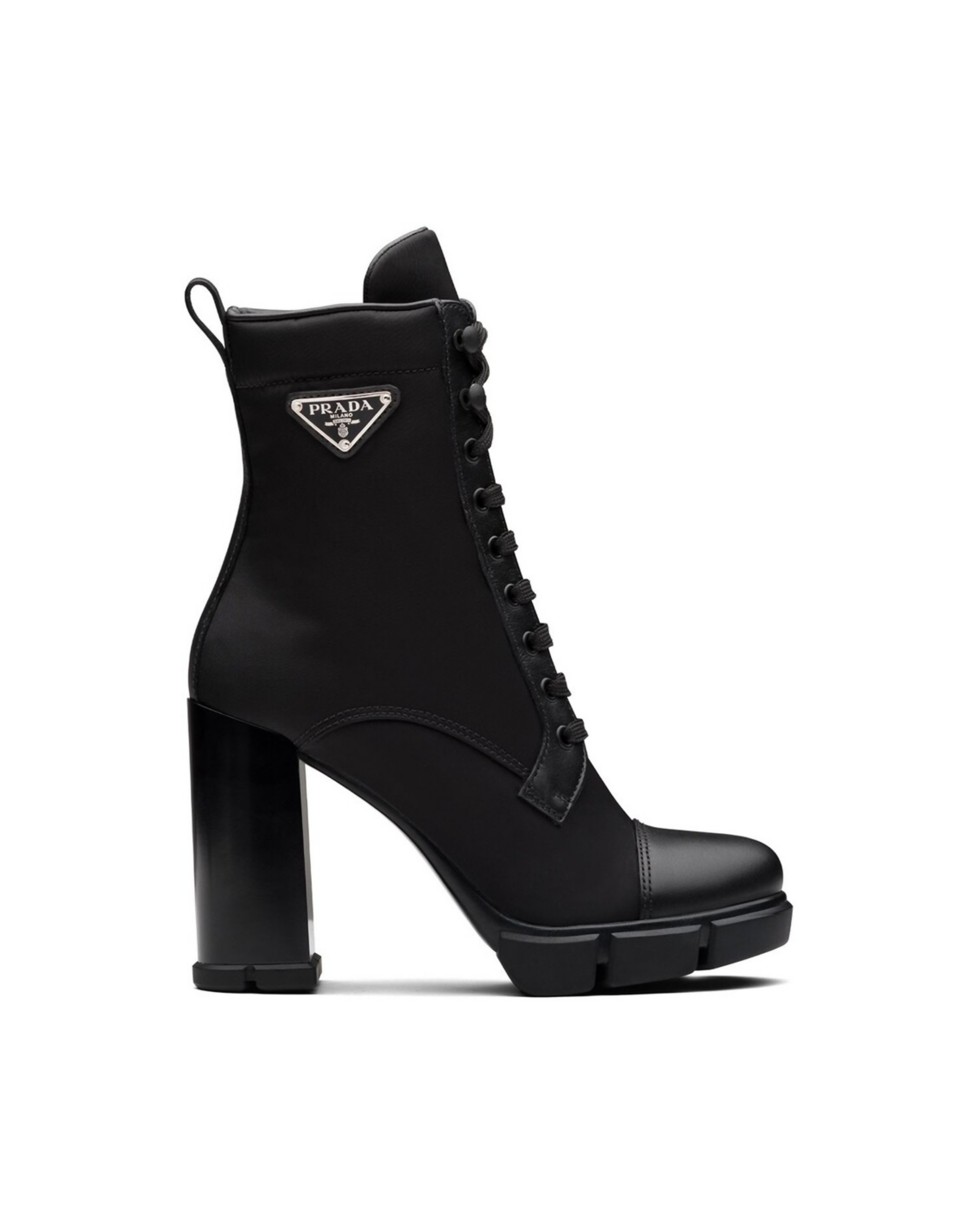 Triangle-Logo 110mm Boots - Endless - UAE Rental and Resale for Women's Fashion