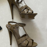 Tribute Platform Sandals in Patent Leather - Endless - UAE Rental and Resale for Women's Fashion