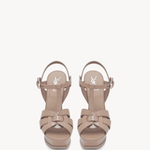 Tribute Platform Sandals in Patent Leather - Endless - UAE Rental and Resale for Women's Fashion