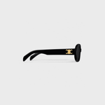 Triomphe 01 Oval Sunglasses in Black - Endless - UAE Rental and Resale for Women's Fashion