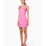 Trompe 3D Floral Mini Dress - Endless - UAE Rental and Resale for Women's Fashion
