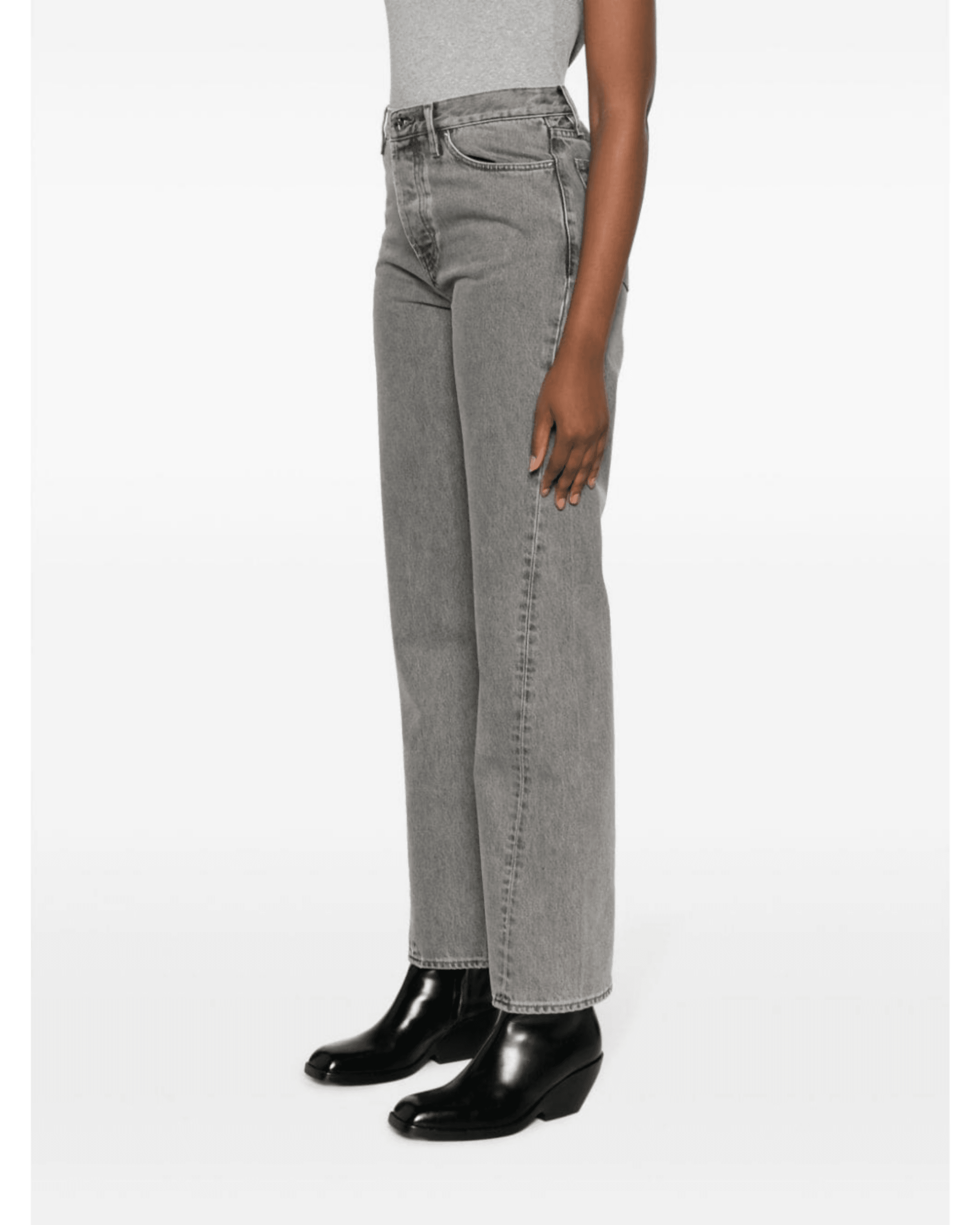 Twisted Seam Straight-Leg Jeans - Endless - UAE Rental and Resale for Women's Fashion