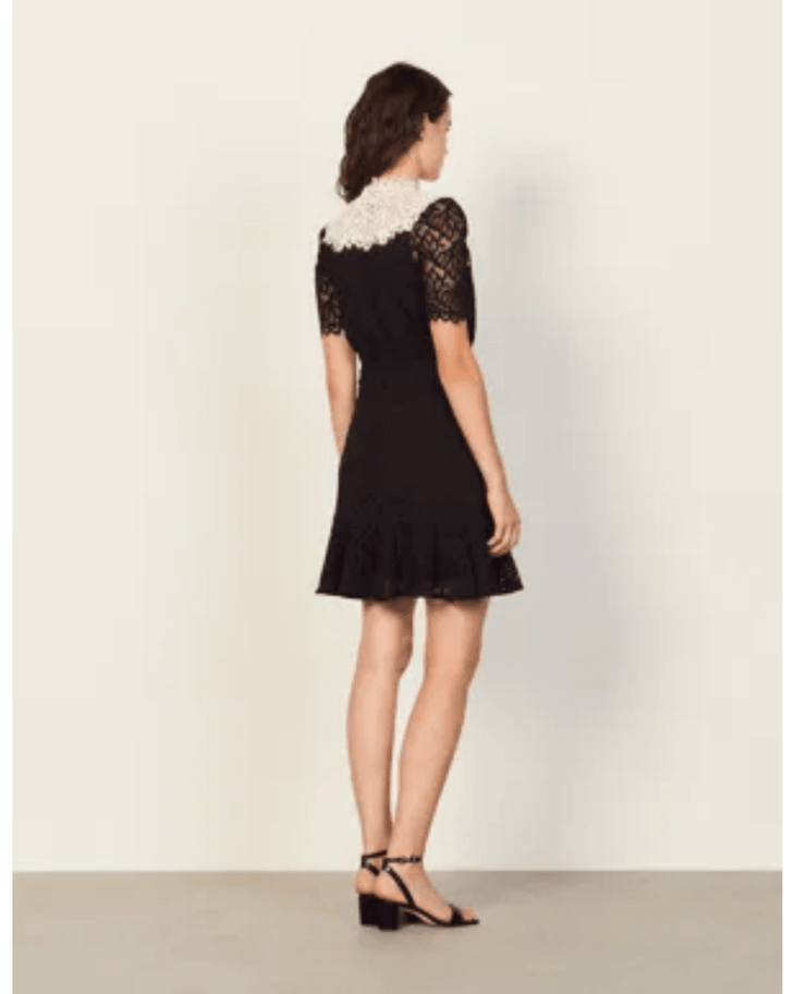 Two-Tone Lace Dress - Endless - UAE Rental and Resale for Women's Fashion