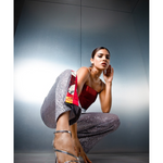 Ubicko Stripped Sequin Pants - Endless - UAE Rental and Resale for Women's Fashion