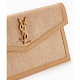 Uptown Pouch in Micro Raffia - Endless - UAE Rental and Resale for Women's Fashion