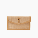 Uptown Pouch in Micro Raffia - Endless - UAE Rental and Resale for Women's Fashion