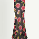 Chiffon Floral Maxi Skirt