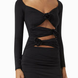 Lorena Cut-out Mini Dress