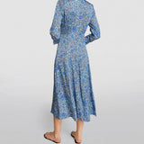 Palma Floral Print Midi Dress