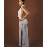 Valeria Gown - Stone - Endless - UAE Rental and Resale for Women's Fashion