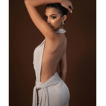 Valeria Gown - Stone - Endless - UAE Rental and Resale for Women's Fashion
