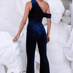 Velvet Sparkle Jumpsuit - Endless - UAE Rental and Resale for Women's Fashion