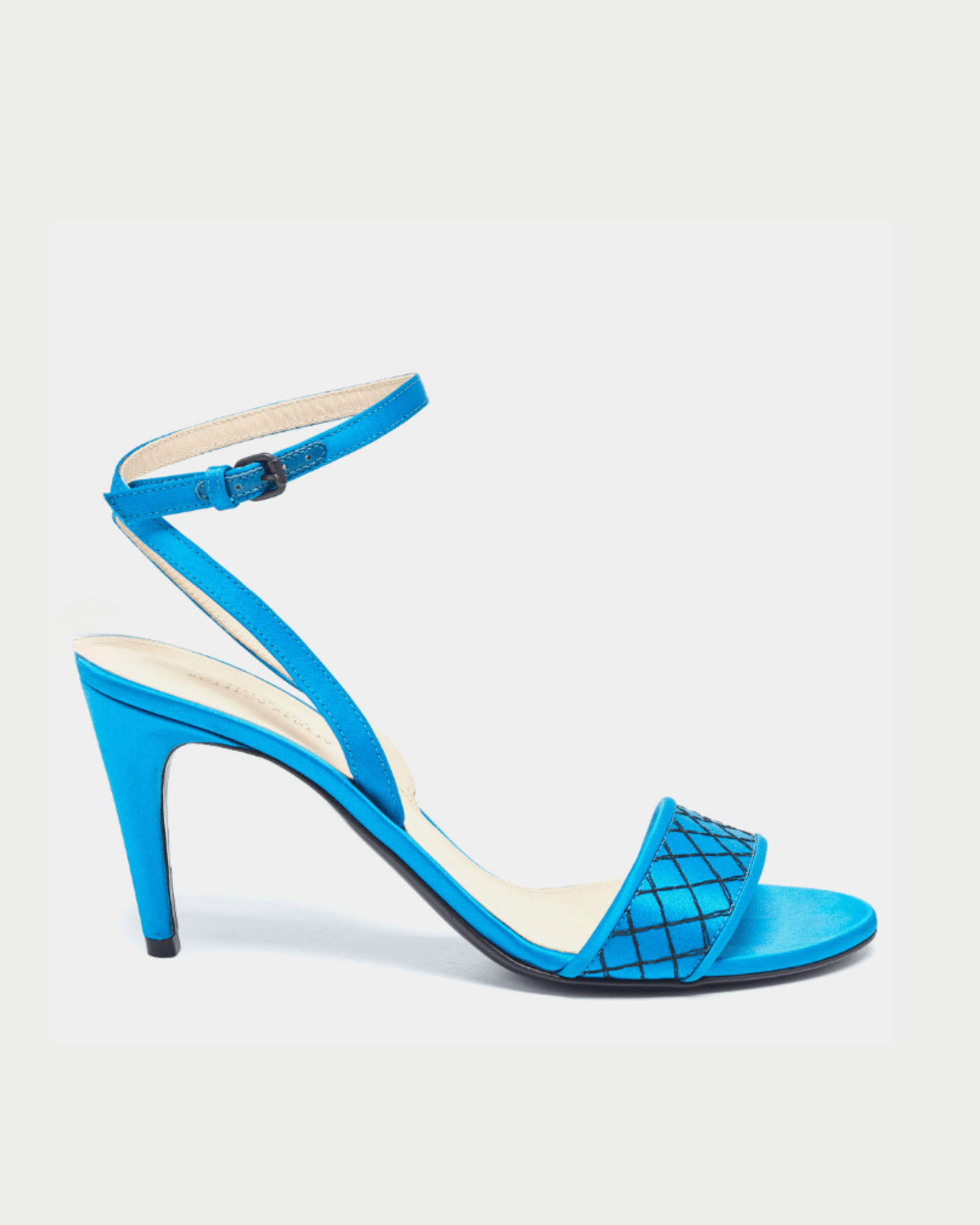 Veneta Satin Sandal Heel Pumps - Endless