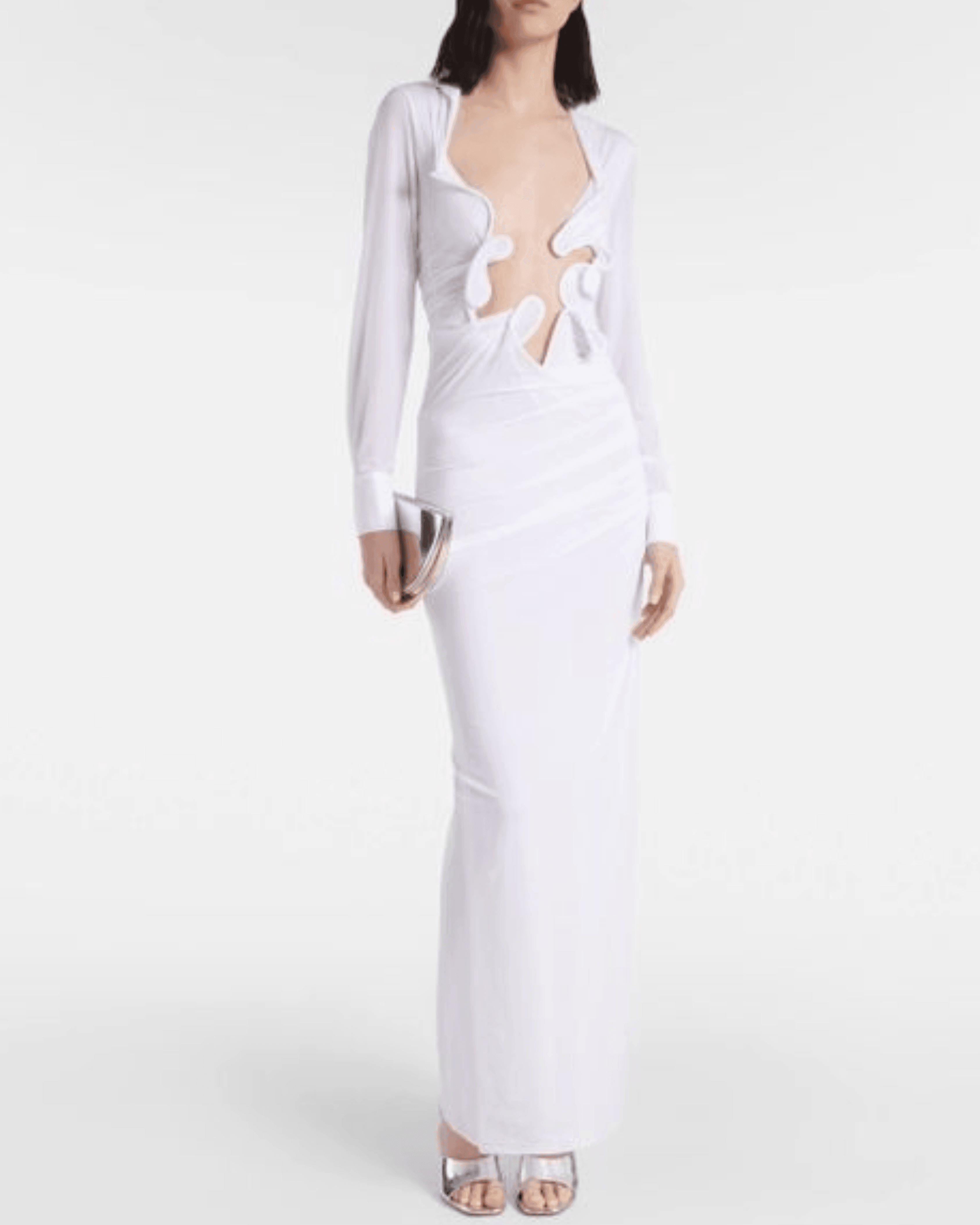 Venus Plunge Shirt Dress - Endless - UAE Rental and Resale for Women's Fashion