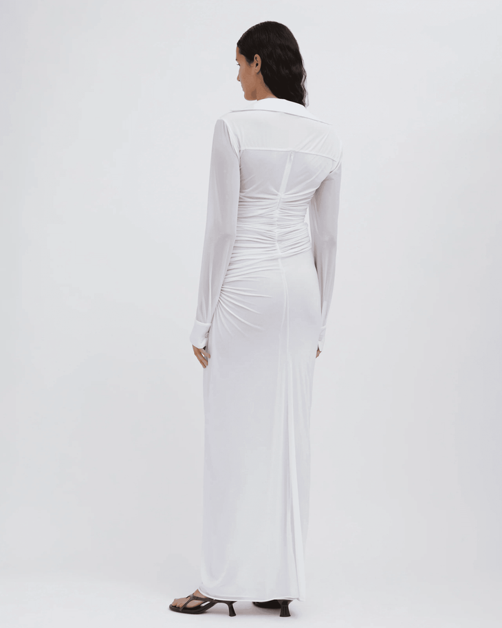 Venus Plunge Shirt Dress - Endless - UAE Rental and Resale for Women's Fashion