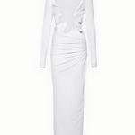 Venus Plunge Shirt Dress - Endless - UAE Rental and Resale for Women's Fashion