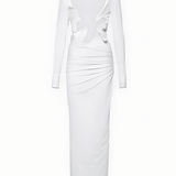 Venus Plunge Shirt Dress - Endless - UAE Rental and Resale for Women's Fashion