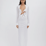Venus Plunge Shirt Dress - Endless - UAE Rental and Resale for Women's Fashion