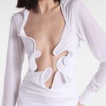 Venus Plunge Shirt Dress - Endless - UAE Rental and Resale for Women's Fashion