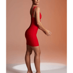 Vespera Ruched Mini Dress - Endless - UAE Rental and Resale for Women's Fashion