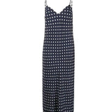 Veva Navy Polkadot Slip Dress - Endless - UAE Rental and Resale for Women's Fashion