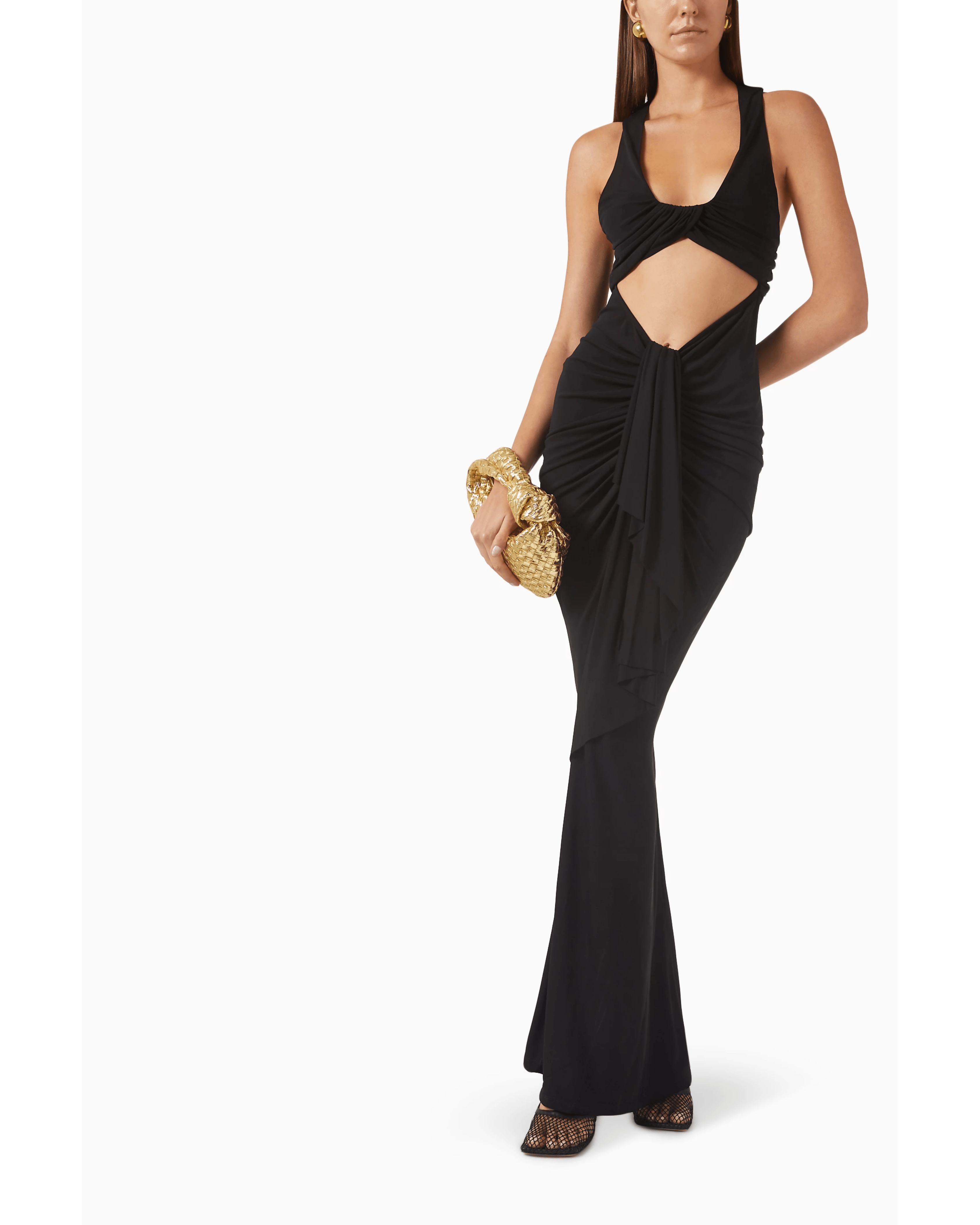 Vivenda Draped Maxi Dress - Endless - UAE Rental and Resale for Women's Fashion