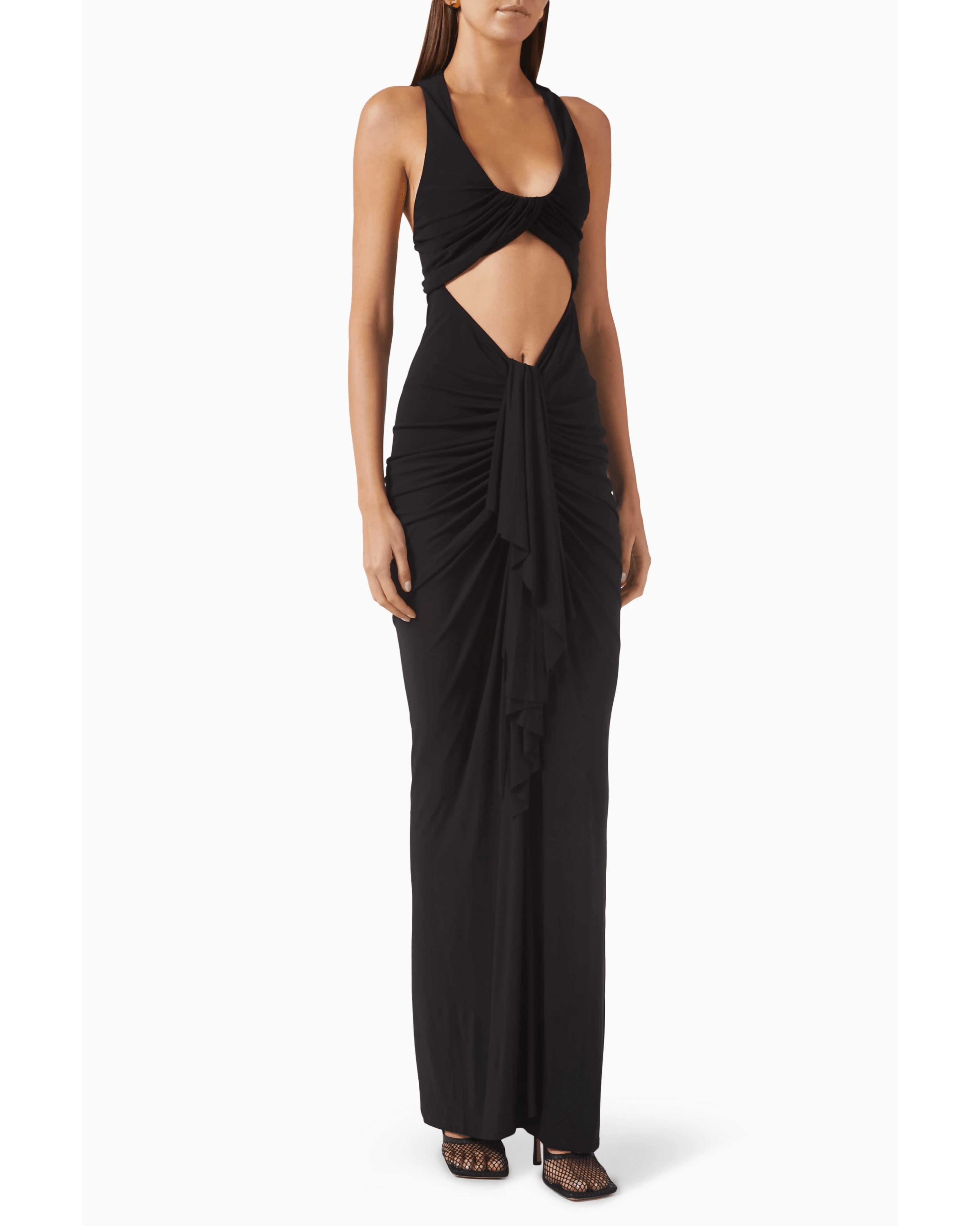 Vivenda Draped Maxi Dress - Endless - UAE Rental and Resale for Women's Fashion