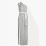 Vivien One-shoulder Sequined Chiffon Maxi Dress - Endless - UAE Rental and Resale for Women's Fashion