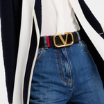 VLogo Signature Reversible Leather Belt - Endless - UAE Rental and Resale for Women's Fashion