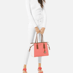 Voyager Medium Color-Block Logo Tote Bag - Endless - UAE Rental and Resale for Women's Fashion