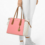 Voyager Medium Color-Block Logo Tote Bag - Endless - UAE Rental and Resale for Women's Fashion