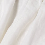 Offwhite Flowers Richelieu Shorts with scalloped edges and cutout details — FARM Rio | Endless UAE