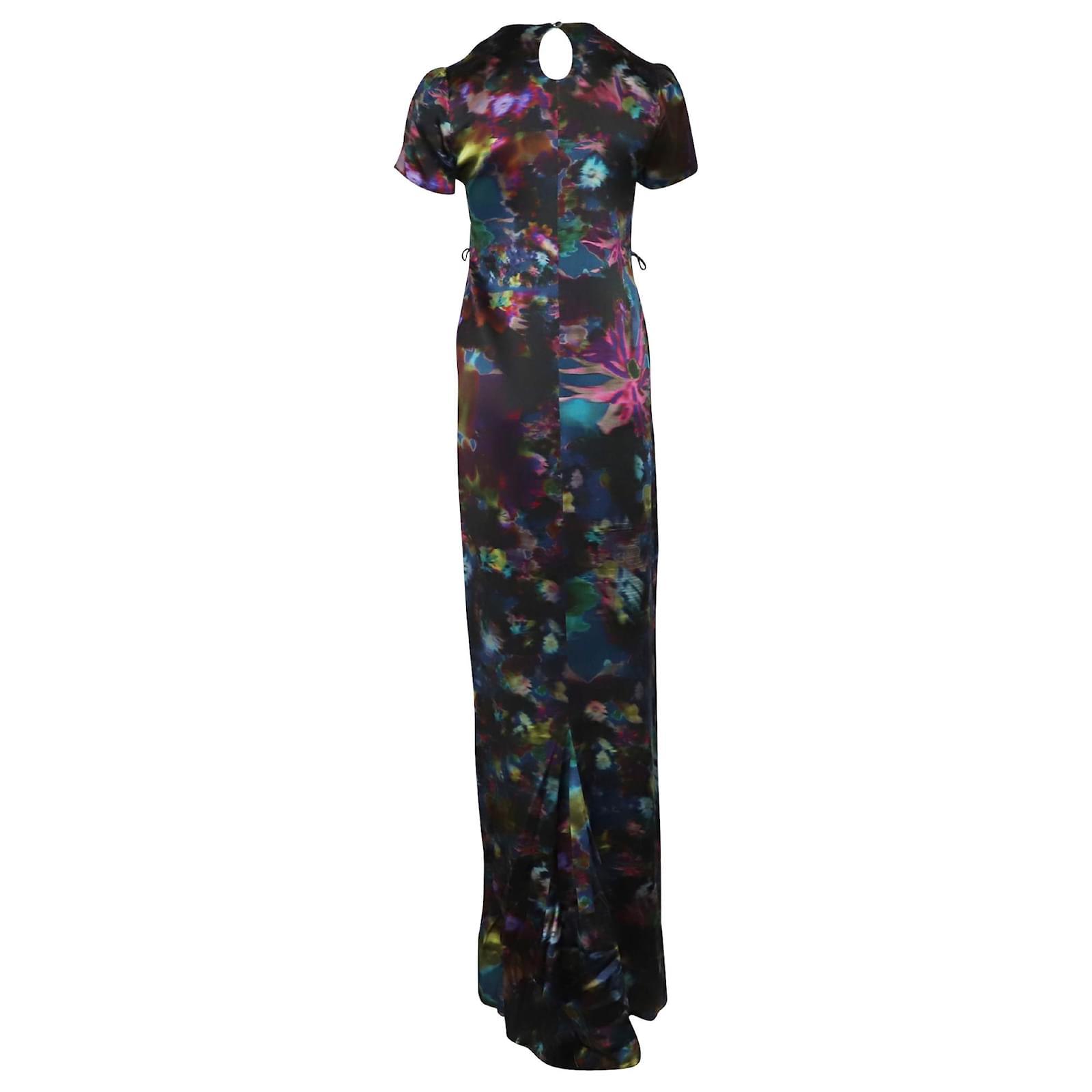 Watercolour Maxi Dress - Endless - UAE Rental and Resale for Women's Fashion