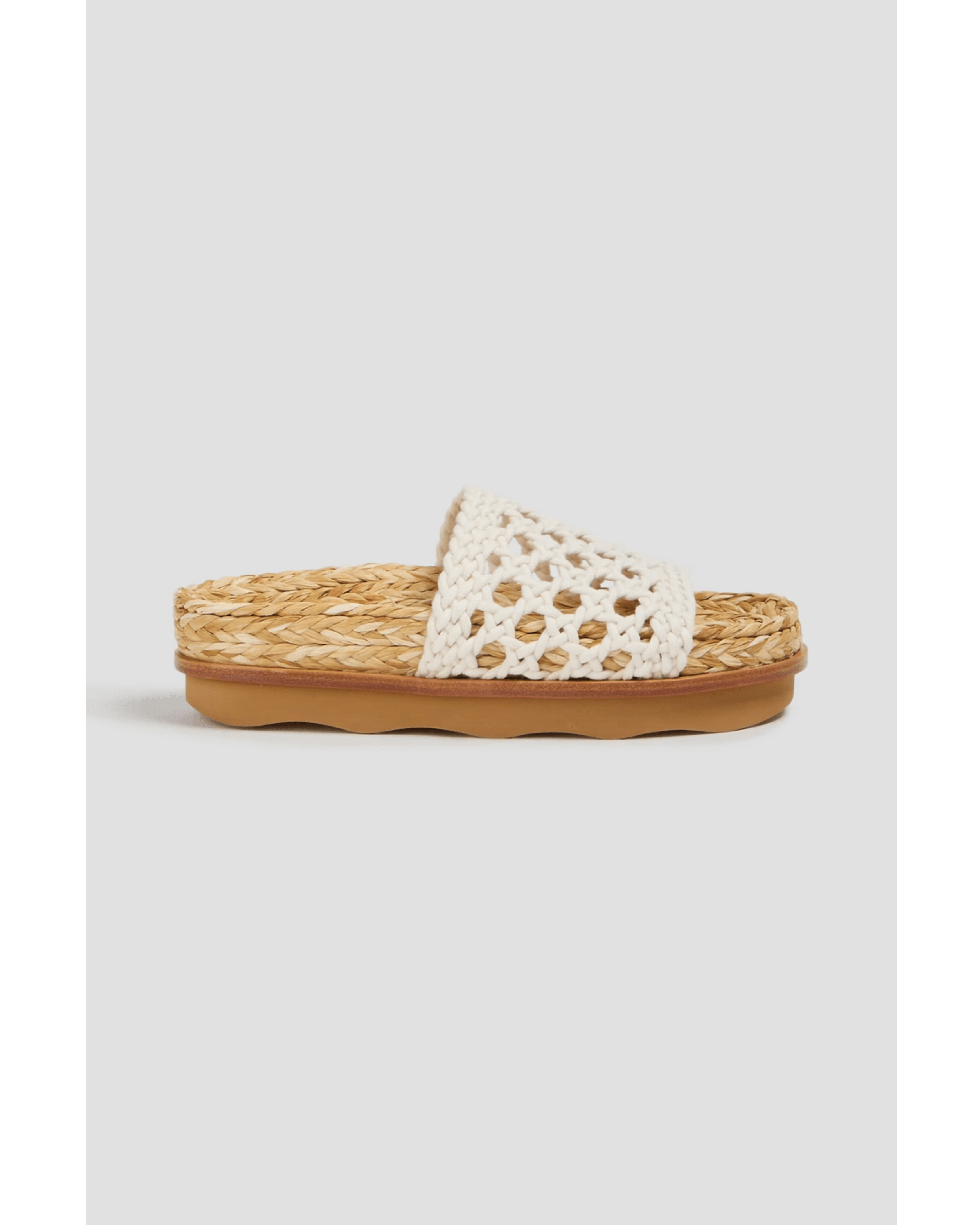 Wavy Crocheted Platform Slides - Endless - UAE Rental and Resale for Women's Fashion