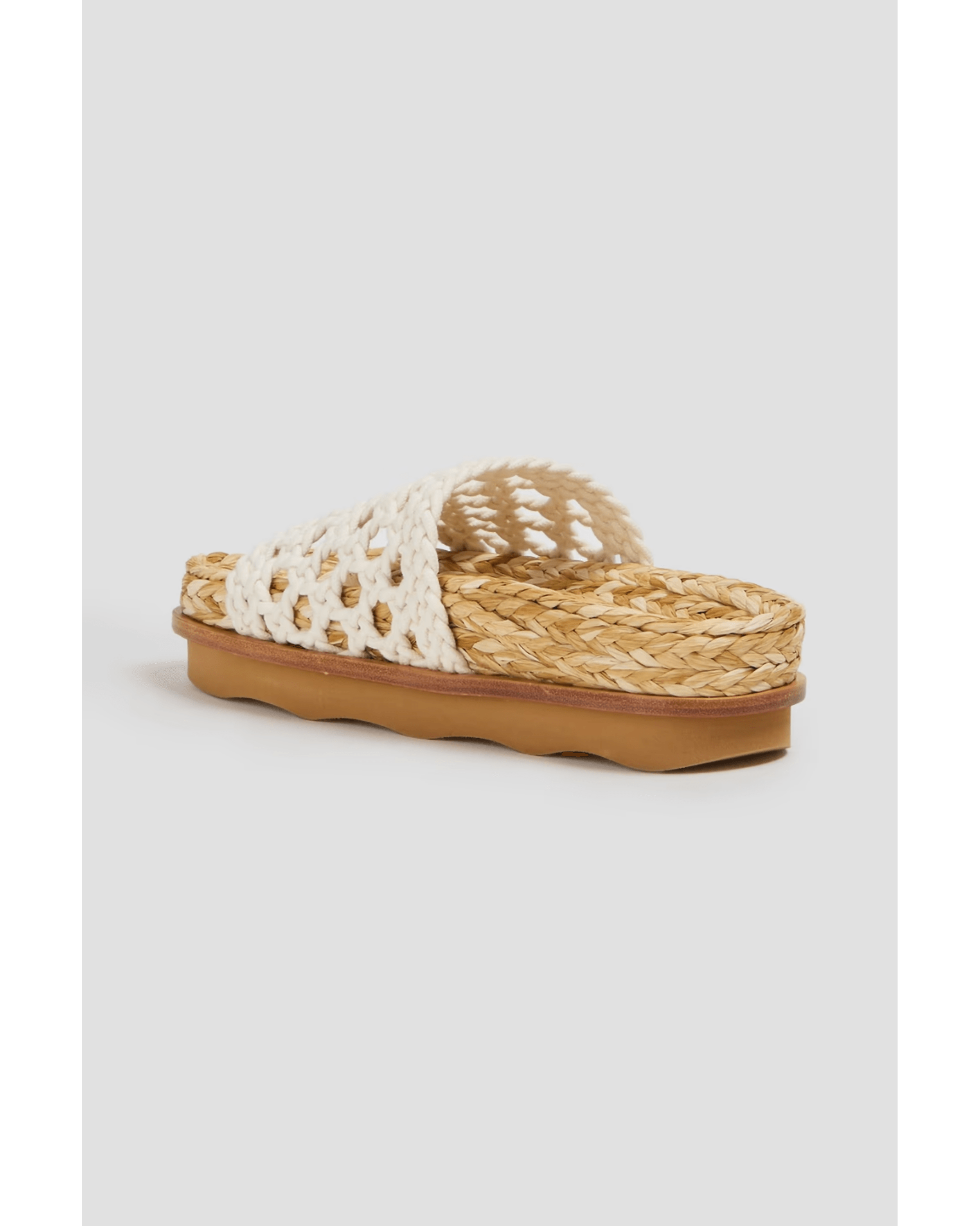 Wavy Crocheted Platform Slides - Endless - UAE Rental and Resale for Women's Fashion