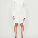 Wavy Satin Turtleneck Mini Dress - Endless - UAE Rental and Resale for Women's Fashion