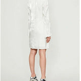 Wavy Satin Turtleneck Mini Dress - Endless - UAE Rental and Resale for Women's Fashion