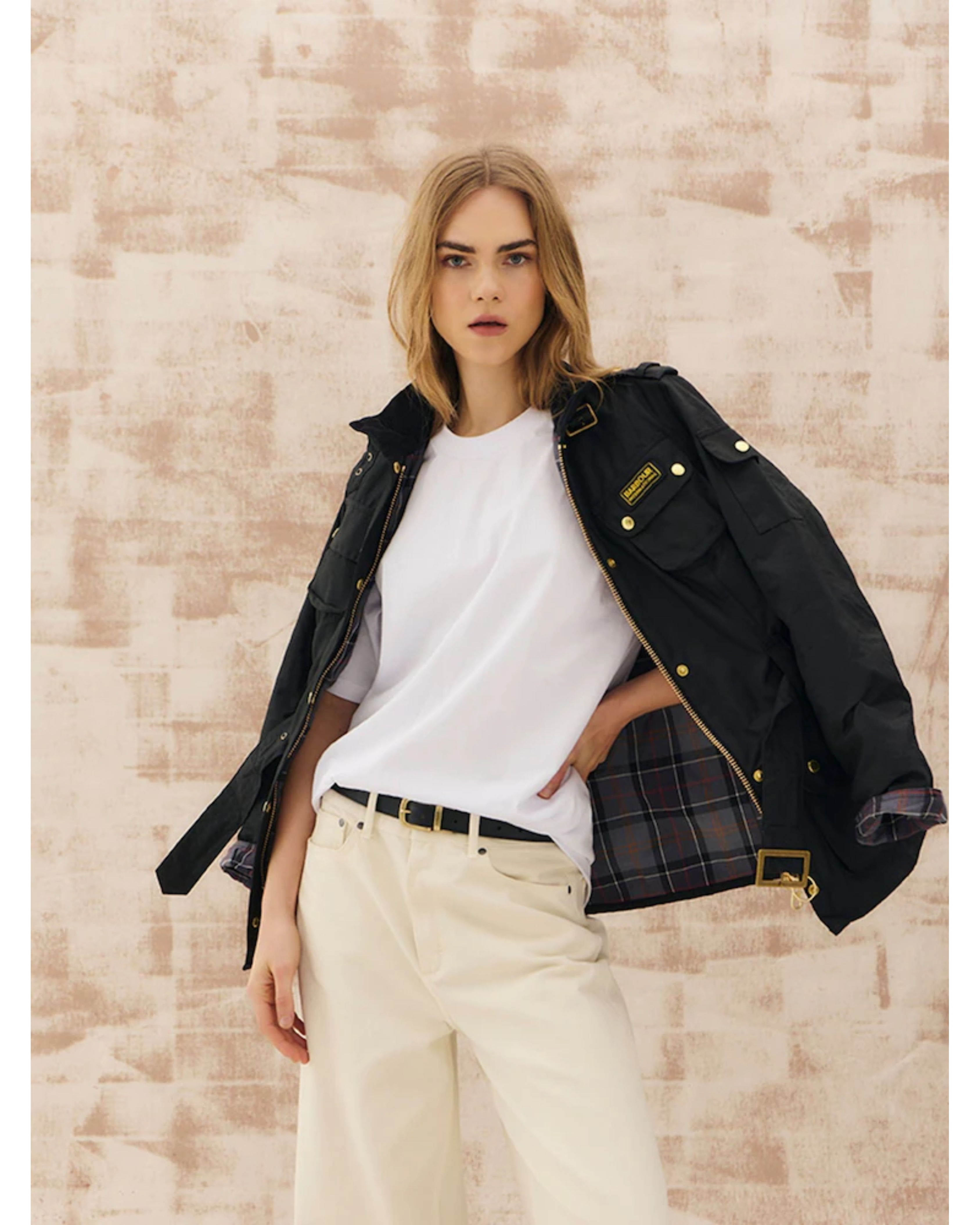 Waxed Iconic Biker Jacket - Endless - UAE Rental and Resale for Women's Fashion