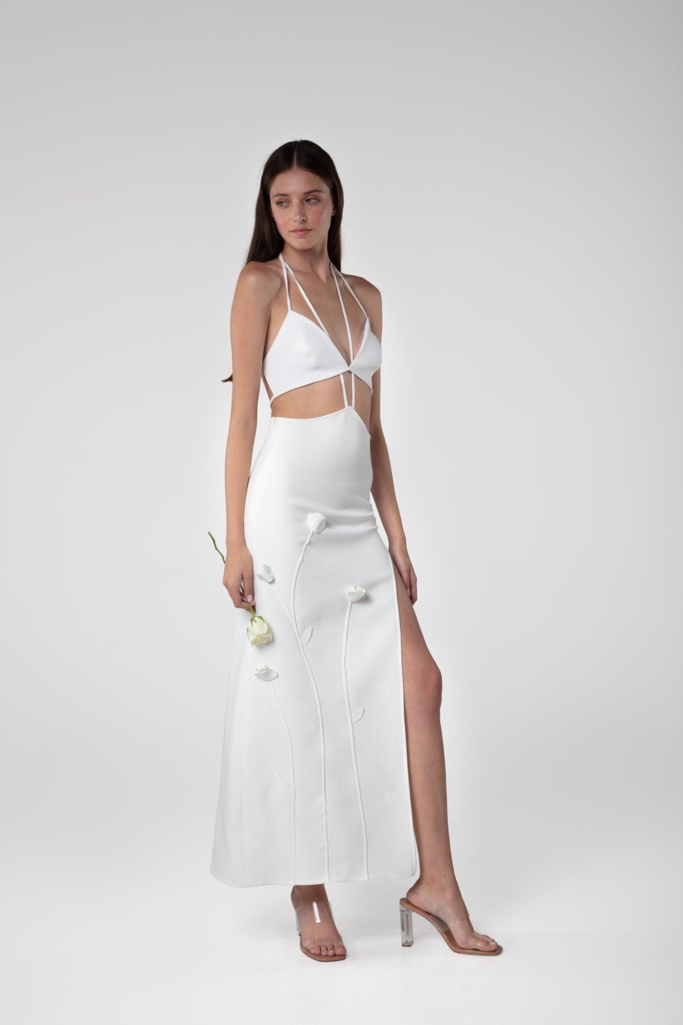 Whispering Petal Gown - Endless - UAE Rental and Resale for Women's Fashion