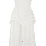 White Laise Sleeveless Dress - Endless - UAE Rental and Resale for Women's Fashion
