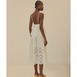 White Laise Sleeveless Dress - Endless - UAE Rental and Resale for Women's Fashion