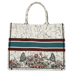 White Large Zodiac Book Tote - Endless - UAE Rental and Resale for Women's Fashion