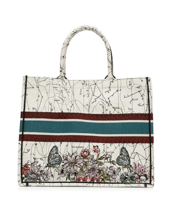 White Large Zodiac Book Tote - Endless - UAE Rental and Resale for Women's Fashion