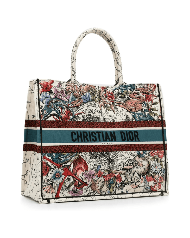 White Large Zodiac Book Tote - Endless - UAE Rental and Resale for Women's Fashion
