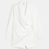 White Tailored Blazer Playsuit - Endless - UAE Rental and Resale for Women's Fashion