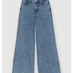 Wide-leg Jeans With Bead Embellishment - Endless - UAE Rental and Resale for Women's Fashion