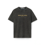 Women's Acid Wash Embroidered T-shirt - Endless - UAE Rental and Resale for Women's Fashion